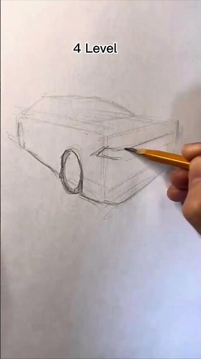 From Beginner to Pro Car Drawing in 6 Steps! #racing #race #cars #tricks #drift