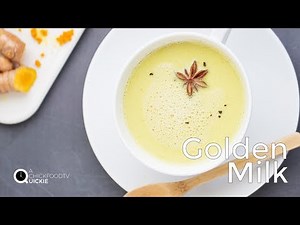 Golden milk (Turmeric tea) | Chickfoodtv quickie Ep. #14