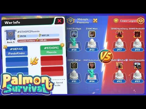 Relic Clash Defense S57 VS S58 (Palmon Survival)