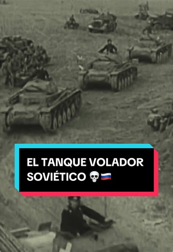 EL TANQUE VOLADOR SOVIÉTICO 💀🇷🇺 En plena Segunda Guerra Mundial, el ingeniero soviético Oleg Antonov diseñó uno de los experimentos militares más extraños de la historia: el Antonov A-40, un tanque T-60 equipado con alas gigantes para poder volar como un planeador. En 1942, el tanque fue remolcado por un bombardero Tupolev TB-3 y logró planear hasta aterrizar. La idea era que, después de tocar tierra, el tanque soltara las alas y entrara directamente en combate. El experimento funcionó… pero 
