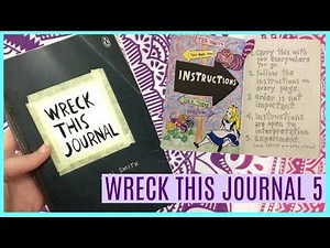 Wreck This Journal Episode 5!