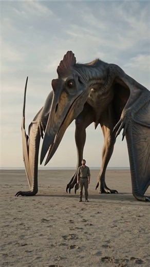 Nowhere to run. Nowhere to hide. Hatzegopteryx ruled the sky AND the ground