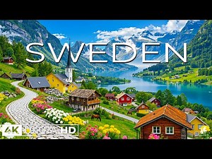 Sweden Spring 4K 🇸🇪 | Fresh Nordic Landscapes, Blooming Nature & Peaceful Villages