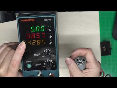 HANMATEK HM305 Mini Variable Switching Digital Bench Power Supply
