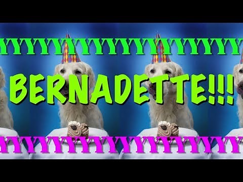 HAPPY BIRTHDAY BERNADETTE! - EPIC Happy Birthday Song