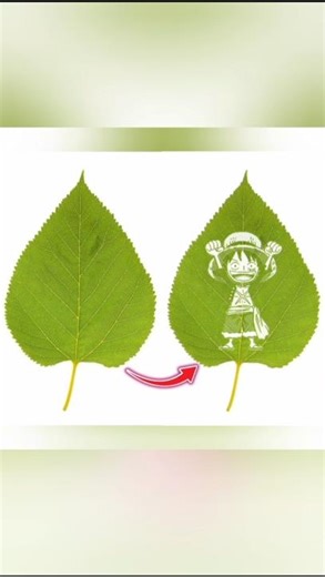 Photoshop 2026 - Tips for creating a leaf carving effect #shorts