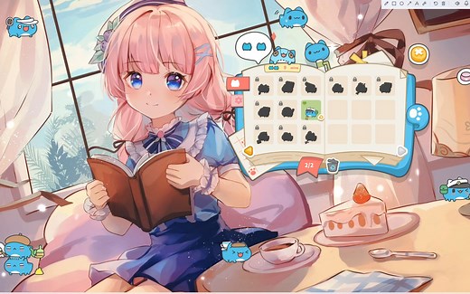 STEAM桌宠新游《Capoo Pals 螢幕貓蟲咖波》演示