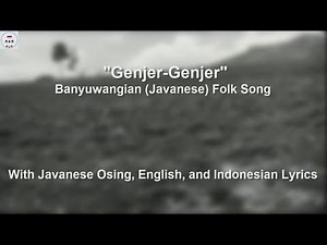 Genjer Genjer - Banyuwangi Folk Song - With Lyrics