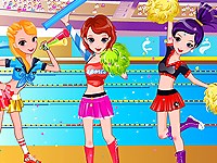 Play Pretty Cheerful Cheerleaders Dress Up | Free Online  Games. KidzSearch.com