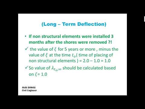 Deep Look Inside ACI318 Part (2 ) - Long Term Deflection