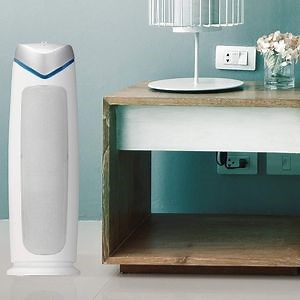[Hot Item] Portable HEPA Filter Household Standing Air Purifier with UVC Light