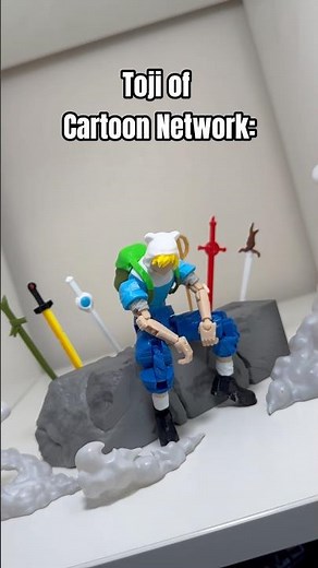 Titan13Toy Finn the Human🔥 #adventuretime #finnthehuman #cartoonnetwork #brickaway #tojifushiguro