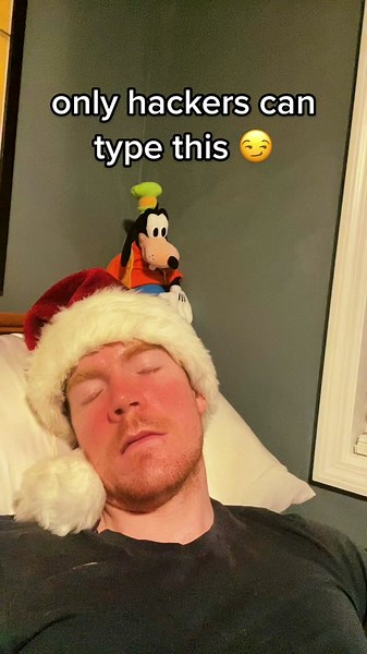 Playful Moments with Goofy Plush Toy and Santa Hat