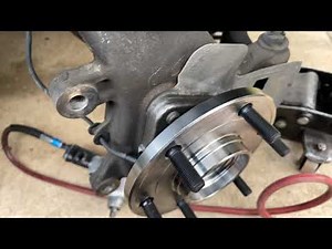 How replace wheel bearings 2008 Nissan Armada 2wd