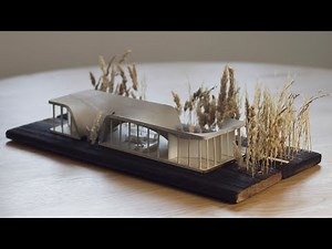 Architecture Model Making: Shell house