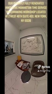 Our recently fully renovated innovative Manhattan Time Service watchmaking workshop. 2 West 46th street, suite 400 New York, NY 10036 Family-owned certified watchmakers since 1978 https://www.watchrepairny.com/ | Manhattan Watch Service | Facebook