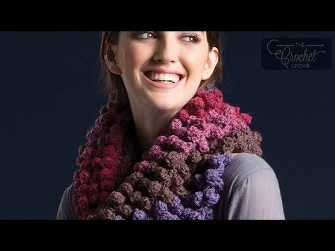 Crochet C2C Bobble Cowl | EASY | The Crochet Crowd