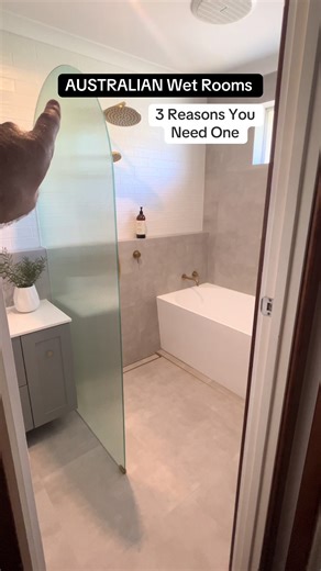 Australian Wet Rooms: Modern Family Bathroom Design
