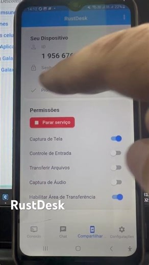 Instalando Rust Desk no Android