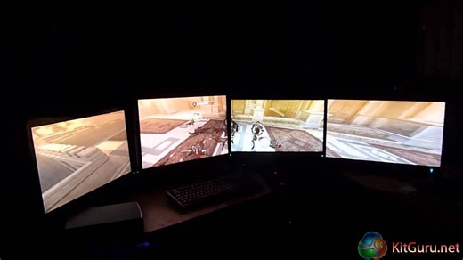 Assassins Creed Brotherhood - 4 screens Eyefinity