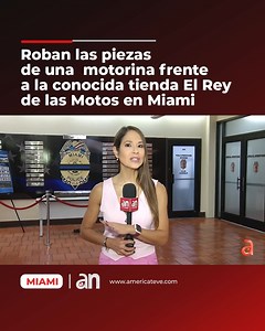 11K views · 177 reactions | Roban las piezas de una motorina frente a la conocida tienda El Rey de las Motos en Miami #AmericaNoticias #EEUU #Miami #Sucesos | América Noticias MIAMI | Facebook