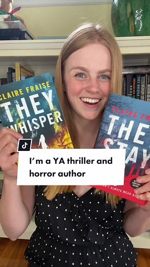 I’m Claire and I’m the author of twisty YA thrillers with supernatural elements #BookTok #thrillerbooks #horrorbooks #yahorror #authortok