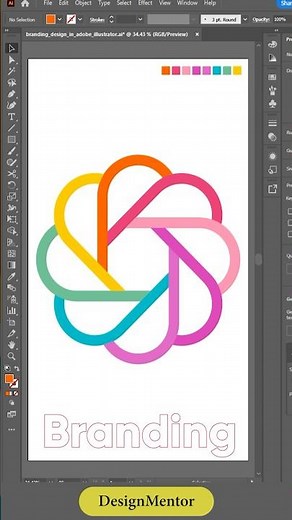 Branding Design in Adobe Illustrator #illustrator | DesignMentor