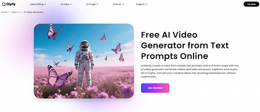 Clipfly AI Video & Music Generator: Create Stunning Content in Minutes