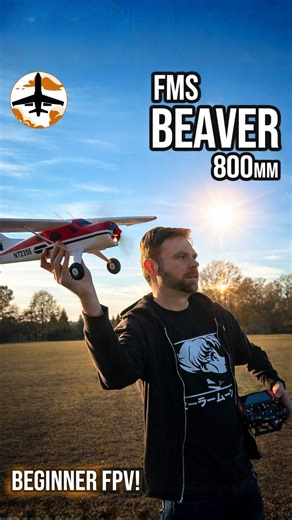 Shrunken but still tough FMS Beaver 800mm RC float plane overview