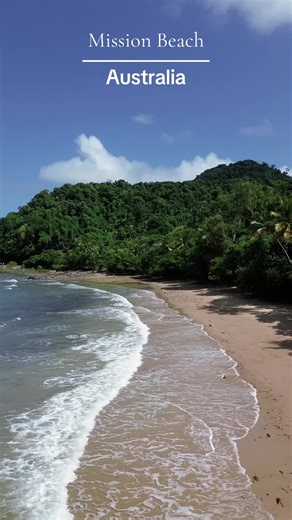 📍 Mission Beach, Tripical North Queensland 🌴 #travelaustralia #missionbeach #travellingwithkids #beachcamp #traveltok #travel