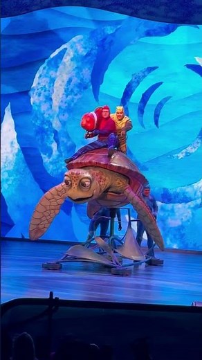 Finding Nemo musical play Disney world Animal Kingdom, Florida.