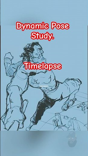 Drawing A Dynamic Pose | reference study | #pintrest #ideas #drawingforkids#dynamicdesigns#art#draw