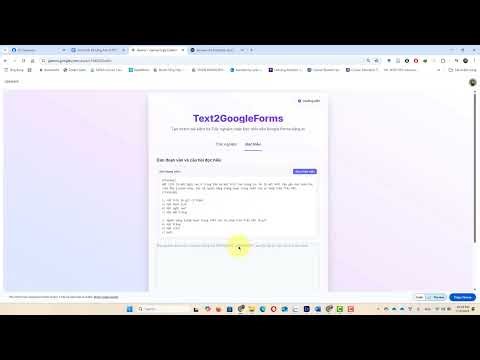Turn texts to Google Forms with text2GoogleForms