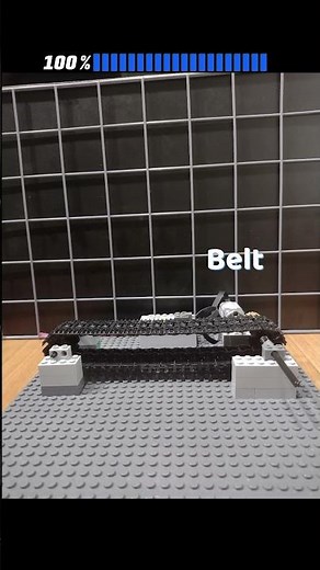 How to build a lego treadmill