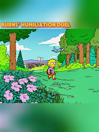 Burns's Humiliation Duel in The Simpsons