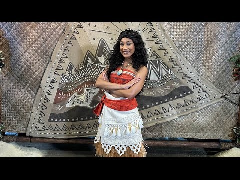 NEW Moana Meet & Greet Introduction Ceremony | Disney's Animal Kingdom | Walt Disney World