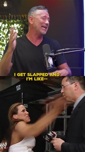 Chris Van Vliet on Instagram: "Would you take a slap from Mickie James for $500? #wwe #wrestling #mickiejames #toddgrisham"