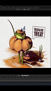 3.5K views · 73 reactions | Check out this Halloween 3D model of a frog going trick-or-treating made in Blender by Kai Müri. More images: https://80.lv/articles/check-out-this-halloween-pumpkin-artwork-made-in-blender/ | 80 Level | Facebook