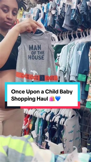 Baby boy is officially set! 🥹💙 We stocked up on a few 6–9 month outfits since he already has plenty of newborn–3/6 months. Anything after that, we’ll shop as we go! 👶🏽✨