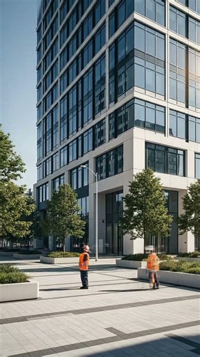 Building hotel #skyscraperconstruction #buildingprojection #commercialarchitecture