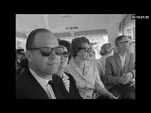 Riding the tram at Universal Studios in 1965 [No Audio]