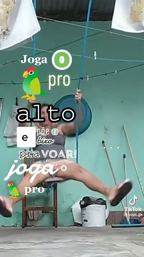 Joga o periquito pro alto