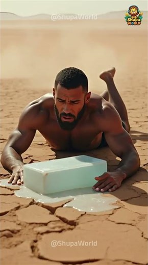 The Dog Who Saved a Desert Bodybuilder 🐶💪 | Emotional AI Short Story #shorts #ai