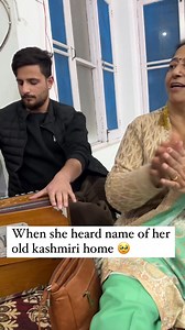 A Kashmiri Muslim singer has shared this. This KP Lady had tears in her eyes when he she heard the name of her Old Hometown. | Minorities of Kashmir