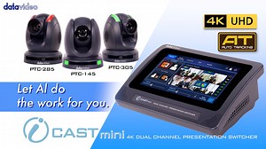 【NEW】Datavideo iCAST Mini: Built-in Camera Control Now Supports Auto...