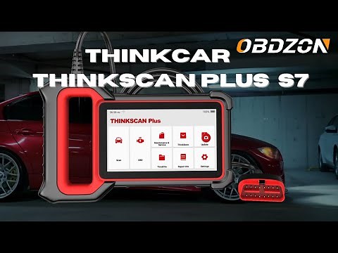 THINKCAR Thinkscan Plus S7 28 Reset Functions OBD2 Scanner DIY 5 Reset for Free Lifetime |OBDZON