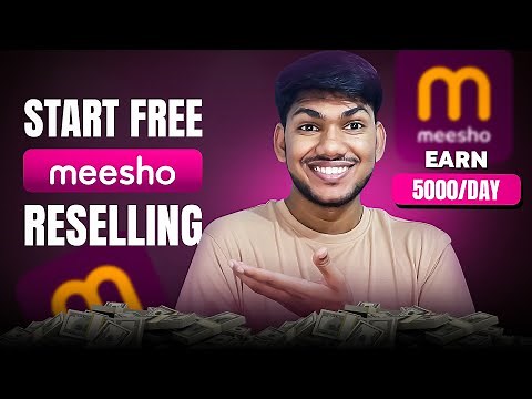 How To Dropship With Meesho | Meesho Re-selling 2024