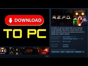 How to Download Repo Game from Steam to Your Device (2025)