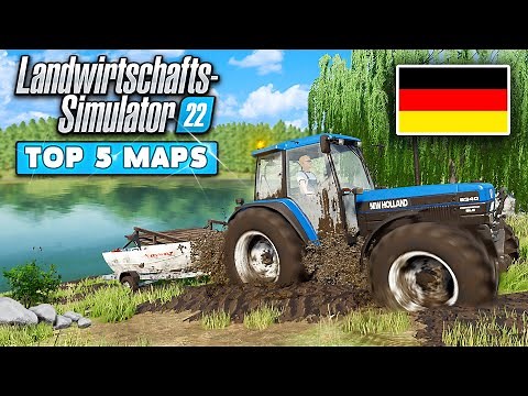 TOP 5 ATEMBERAUBENDE KARTEN DEUTSCHLAND für Landwirtschafts-Simulator 22
