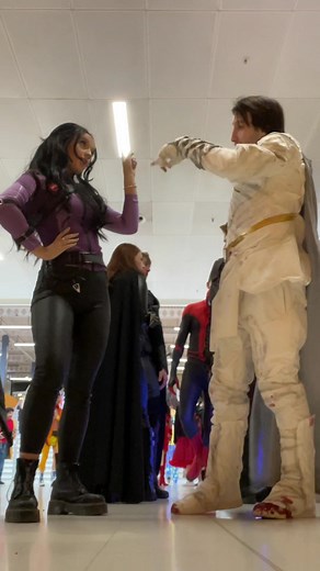 Coming soon to Disney plus #moonknight #marvel #mcu #katebishop #katebishopcosplay #moonknightcosplay #marvelcosplay #hawkeye #disneyplus